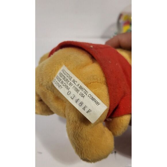 Disney Exclusive Winnie The Pooh Stuffed Animal Plush Small Toy 7" So Cute!! - Picture 5 of 7
